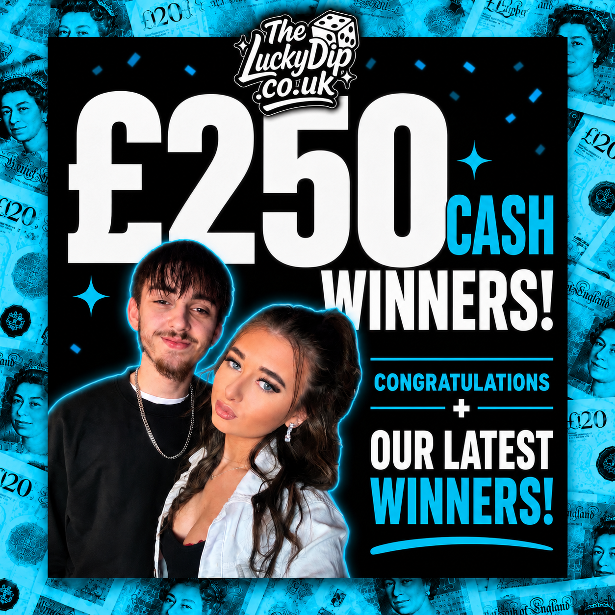 WIN £250 TAX FREE CASH! + INSTANT WINS!