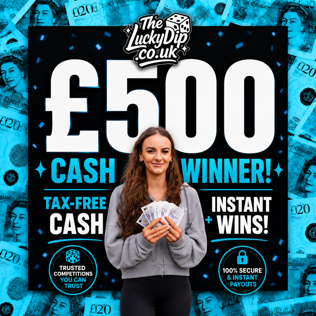 Win £500 Tax FREE Cash